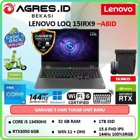 Promo Lenovo LOQ 15IRX9 Core i5 13450HX RTX3050 6Gb Ram 32Gb 1Tbssd ...