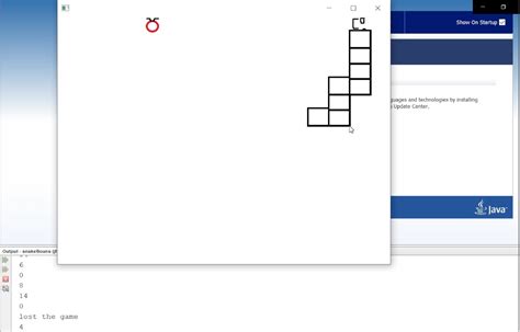 JavaFX Simple Game 的图像结果