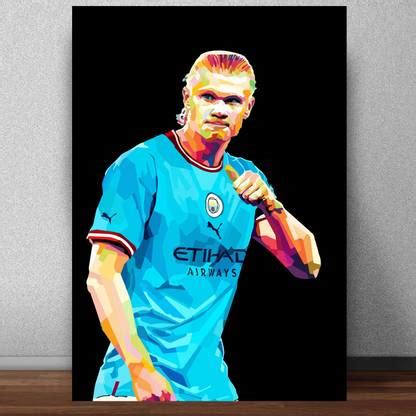 Erling Haaland Poster for Room & Office Paper Print - RAHUL CHOUDHARY ...