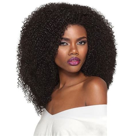 Buy Outre Synthetic Half Wig Quick Weave Big Beautiful Hair 3C-Whirly ...