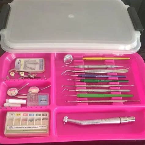 Import Large Autoclavable Pink Glitter Dental Instrument Tray – Befach ...