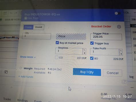 Trigger sell/buy for bracket orders - Feature Requests - MadeForTrade