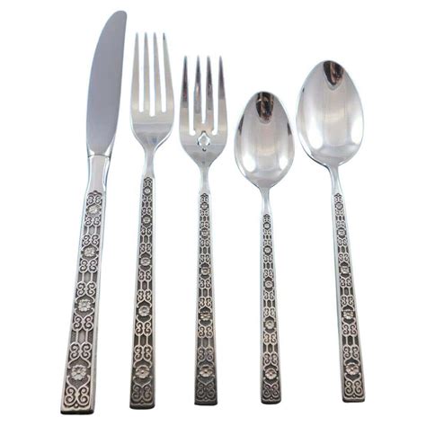 Spanish Tracery by Gorham Sterling Silver Flatware Service 12 Set 65 ...