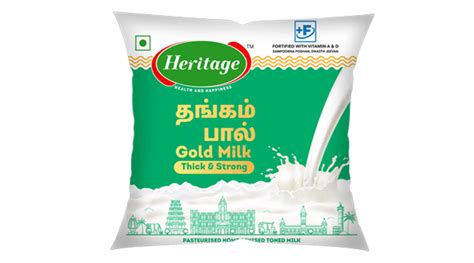 Gold Milk Delivery in Chennai | Heritage Foods