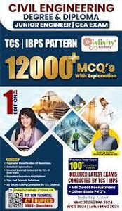 TCS/IBPS Pattern 12000+ MCQ'S With Explanation Civil Engineering Degree ...