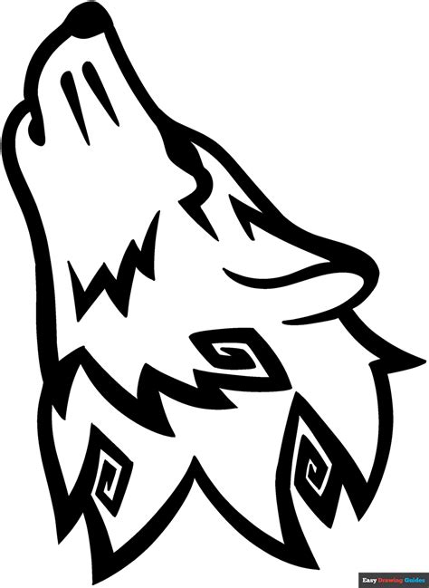 Image result for Easy Drawings of Wolves