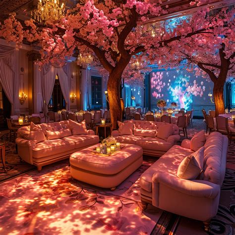 Rococo-Inspired Spring Reception with Cherry Blossom Decor | Cherry ...