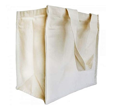 LAVICEA | 100% Natural Canvas Cotton Shopping Bag | Made with 350 GSM ...