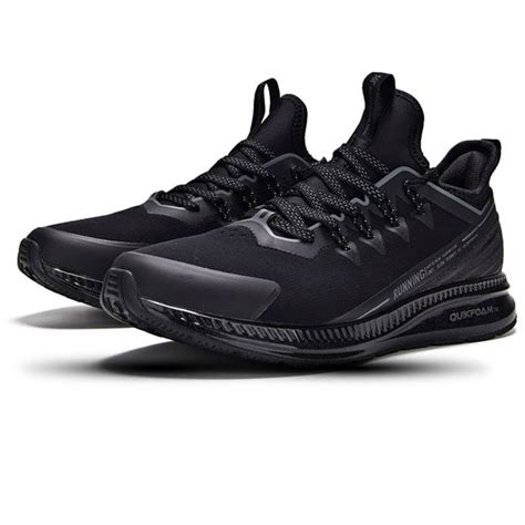 361 Degrees Chaser Mens Black Mesh Athletic Lace Up Running Shoes ...