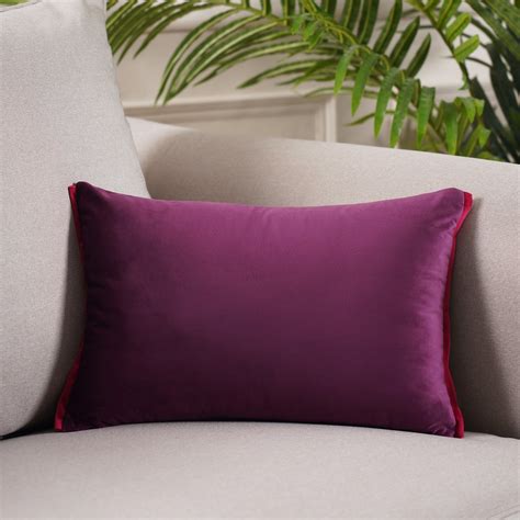 Front Knitted Poly Velvet Back Chambery Cushion Cover