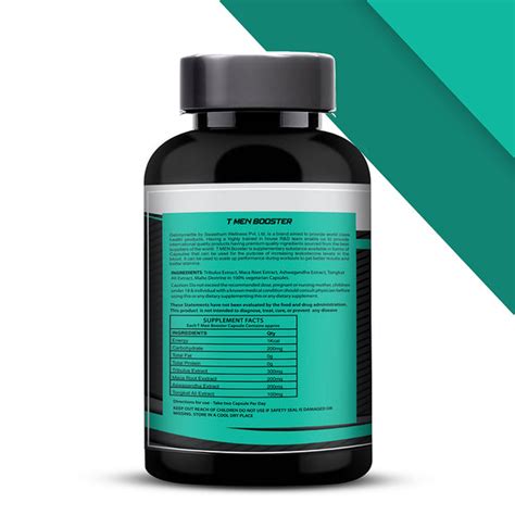 Mettle Testo Men Booster|Testosterone Booster for Men| Boosting Energy