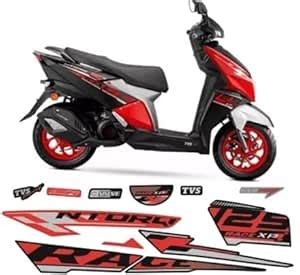 Sticker & Decal for Scooter (Red) (Tvs_Ntorq_Race_125_Red) : Amazon.in ...
