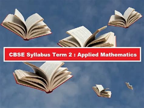 Image result for Mathematics Term 2 Syllabus Class 12