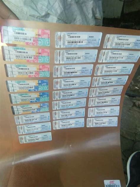 Image result for Windows 7 Pro COA Sticker