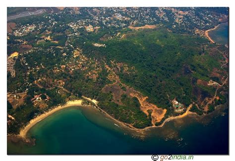go2india.in : Aerial view of Carbyn's cove beach are of Andaman