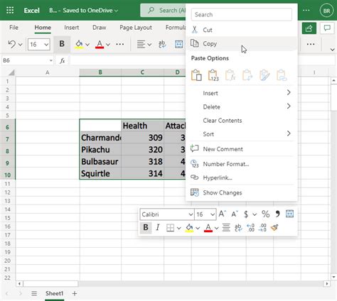 Image result for Excel UI Move