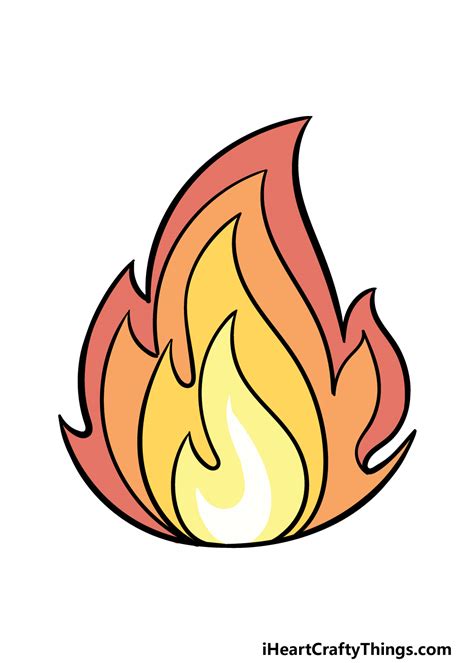 Fire Tutorial Drawing 的图像结果