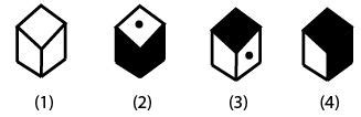 [Solved] The figure given on the left hand side is folded to form a box ...
