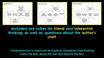Image result for Comprehension Cubes
