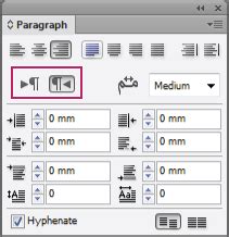 Image result for Right to Left Script InDesign Windows