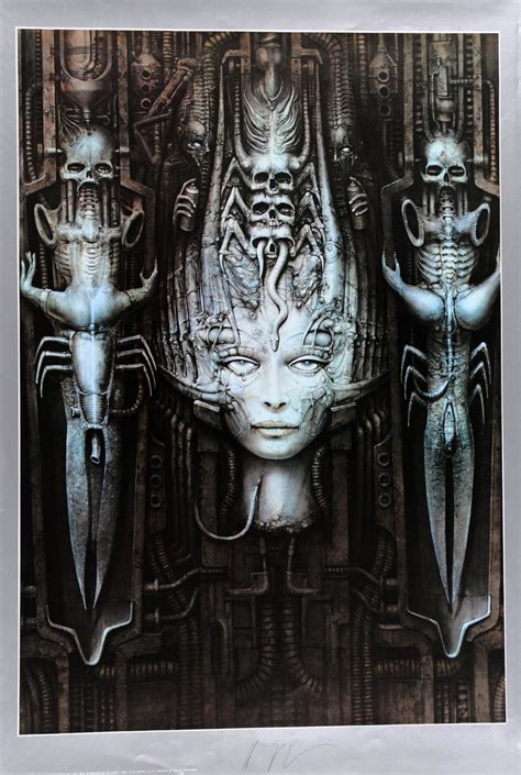 H R Giger Art Landscape