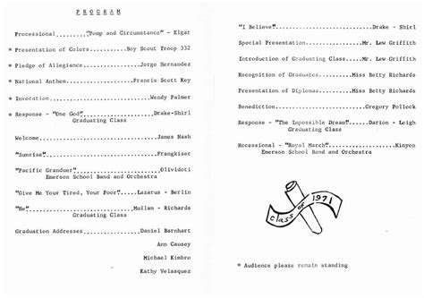 Image result for Elementary School Graduation Program Template