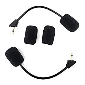 TNE 2-Pack Replacement Cloud Alpha Game Mic 3.5mm Microphone Boom only ...