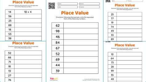 Image result for First Grade Expanded Form Worksheet