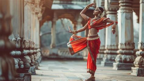 Indian dance | Premium AI-generated image