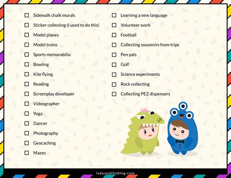 Hobbies for Kids 的图像结果
