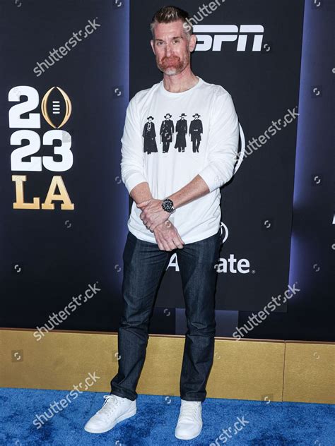 Marty Smith Arrives Espn Cfps Allstate Editorial Stock Photo - Stock ...