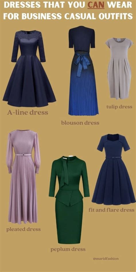 Business-Casual Women Dresses 的图像结果