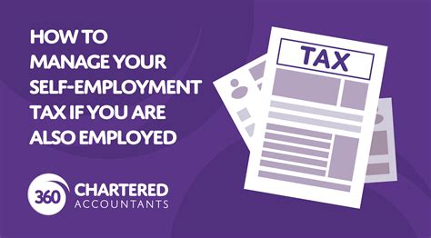 How to manage your self-employment tax if you are also employed - 360 ...