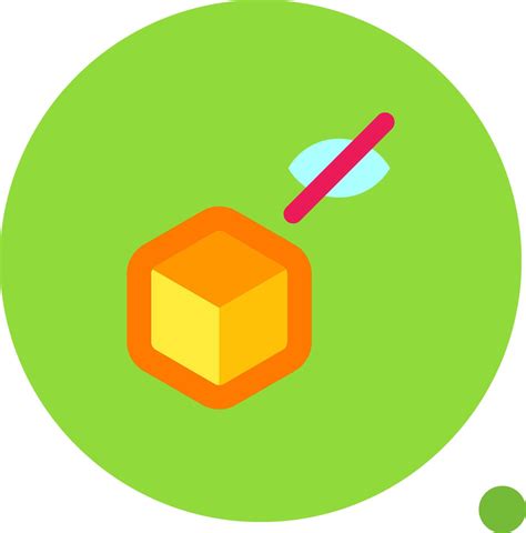 Hide object Long Circle Icon 37792549 Vector Art at Vecteezy