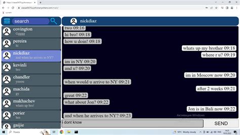 Image result for Messenger in HTML and CSS JavaScript Design