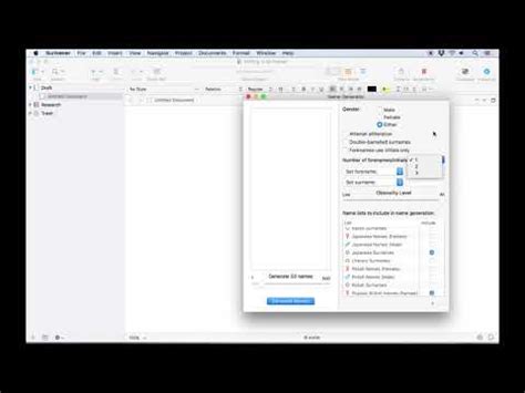 Writing - Generating Character Names Video Lecture - Master the Skills ...
