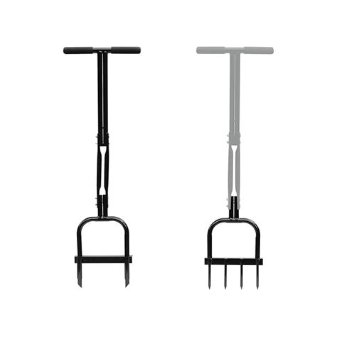 Gardzen 2 Uses Lawn Aerator Set, Plug Aeration & Spike Aerator, Heavy ...