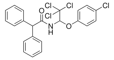 2,2-DIPHENYL-N-(2,2,2-TRICHLORO-1-(4-CHLOROPHENOXY)ETHYL)ACETAMIDE ...
