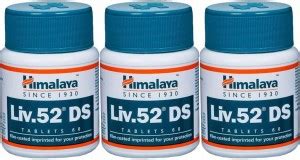 HIMALAYA Liv.52 DS 60 Tablets (Pack of 3) Price in India - Buy HIMALAYA ...