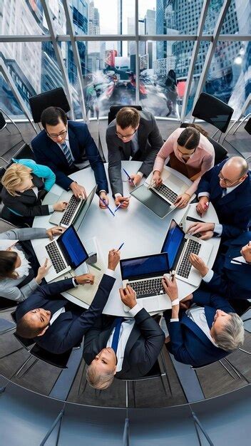 Bussiness people working in team in an office | Premium AI-generated image