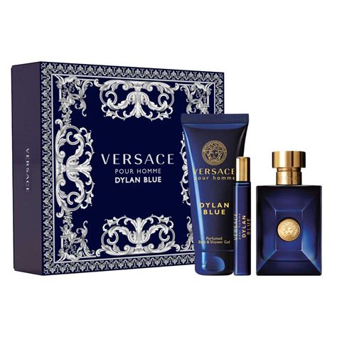 Versace Dylan Blue Set (EDT 100ml + EDT 10ml + SG 150ml) – Shams Shopping Centre