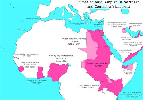 British Empire Map 1914