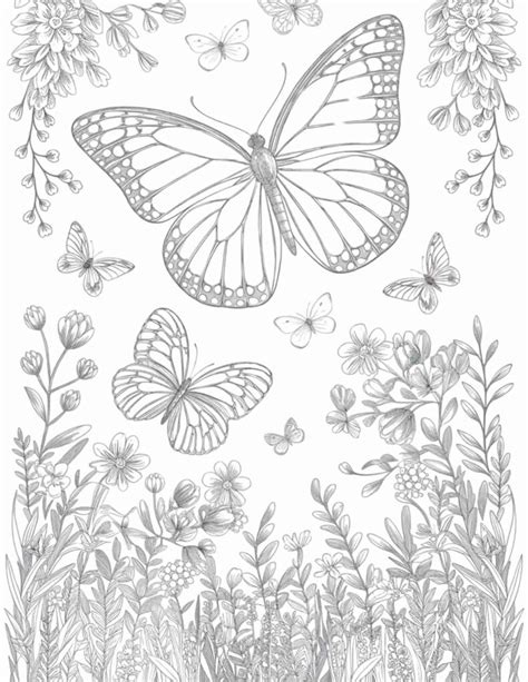 28 Gorgeous Butterfly Coloring Pages – My Coloring Spot