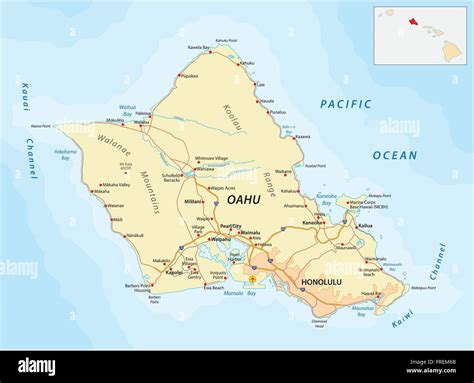 Printable Oahu Map