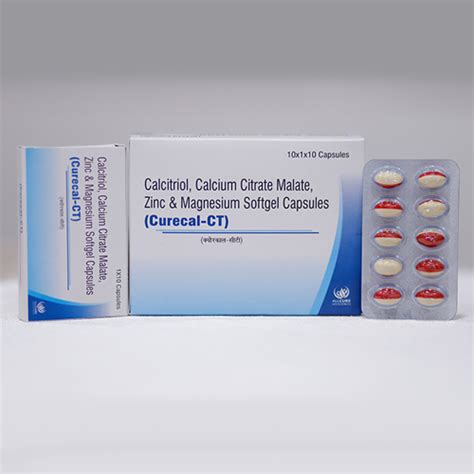 CURECAL-CT Softgel Capsules Allcure Lifesciences