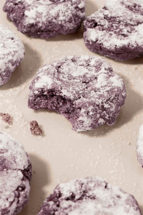 Ube Crinkle Cookies - Blogilates