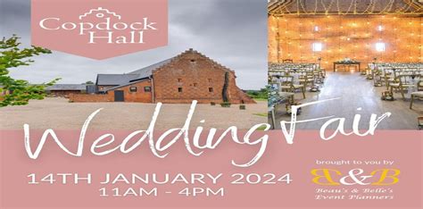 Copdock Hall Wedding Fair, Copdock Hall, 14 January 2024 | AllEvents.in
