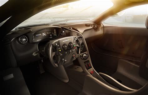 McLaren Cars - News: P1 GTR's interior unveiled
