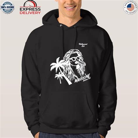 Mia goth hollywood ca maxxxine costume red shirt, hoodie, sweater, long sleeve and tank top