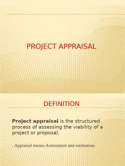 Project Appraisal Example 的图像结果